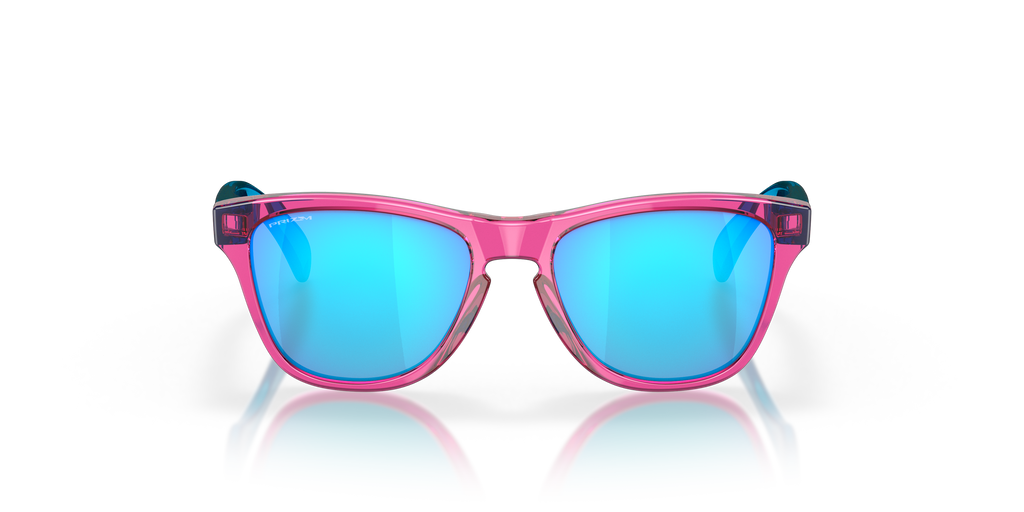 Oakley OJ9009 Frogskins XXS Youth Square Prizm Sunglasses - Acid Pink Frame