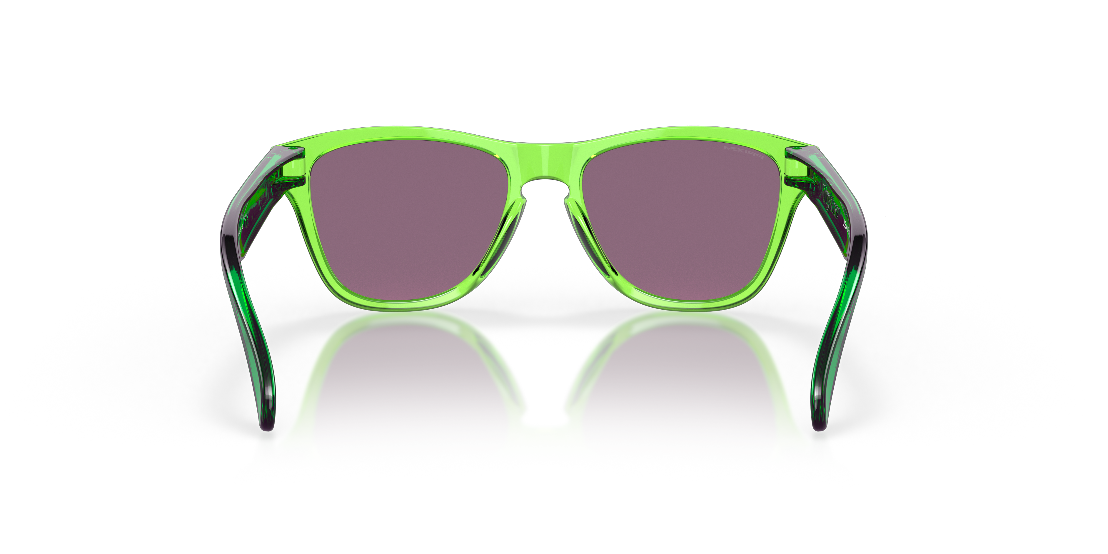 Oakley OJ9009 Frogskins XXS Youth Square Prizm Sunglasses - Acid Green Frame