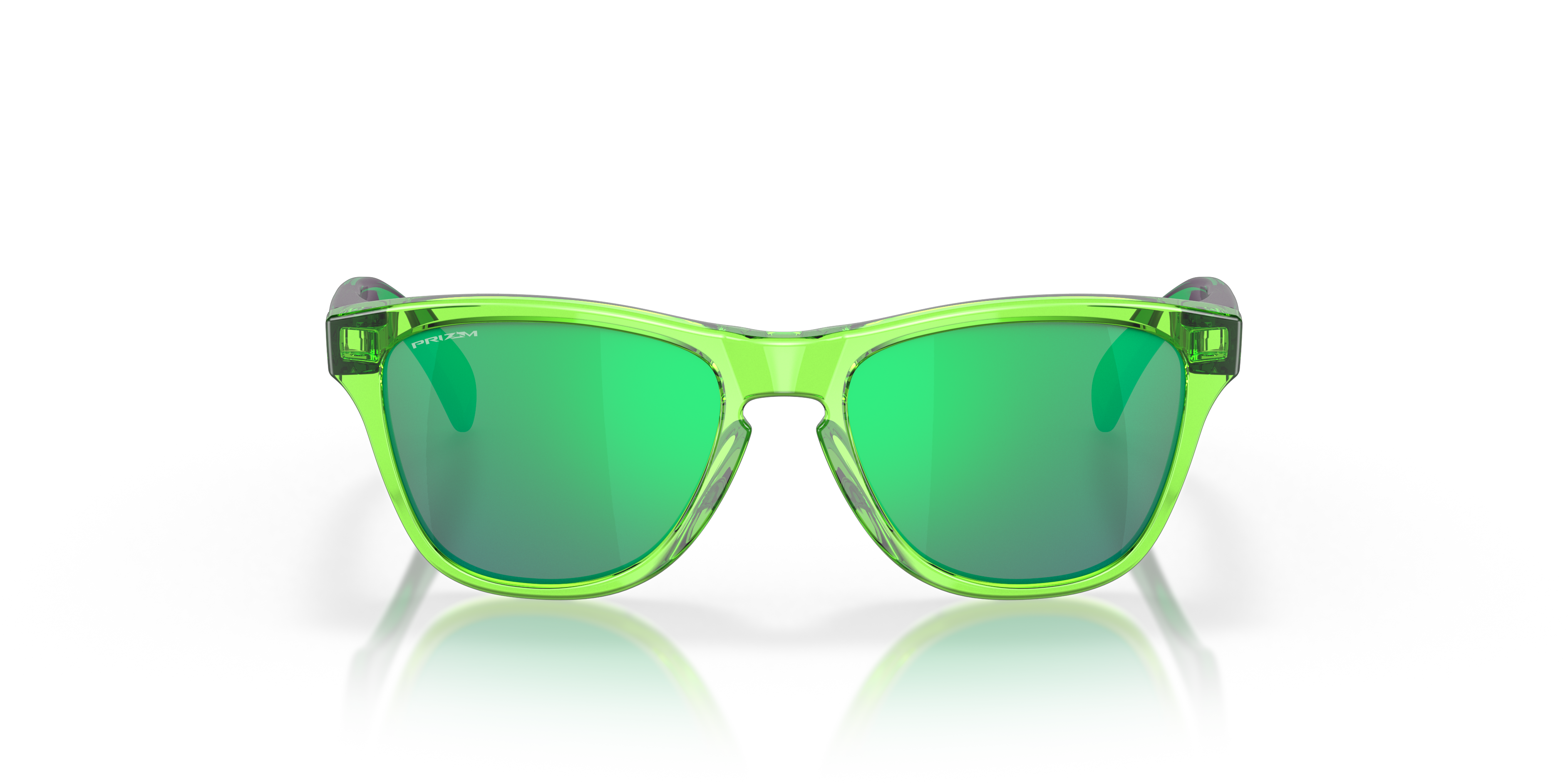 Oakley OJ9009 Frogskins XXS Youth Square Prizm Sunglasses - Acid Pink Frame