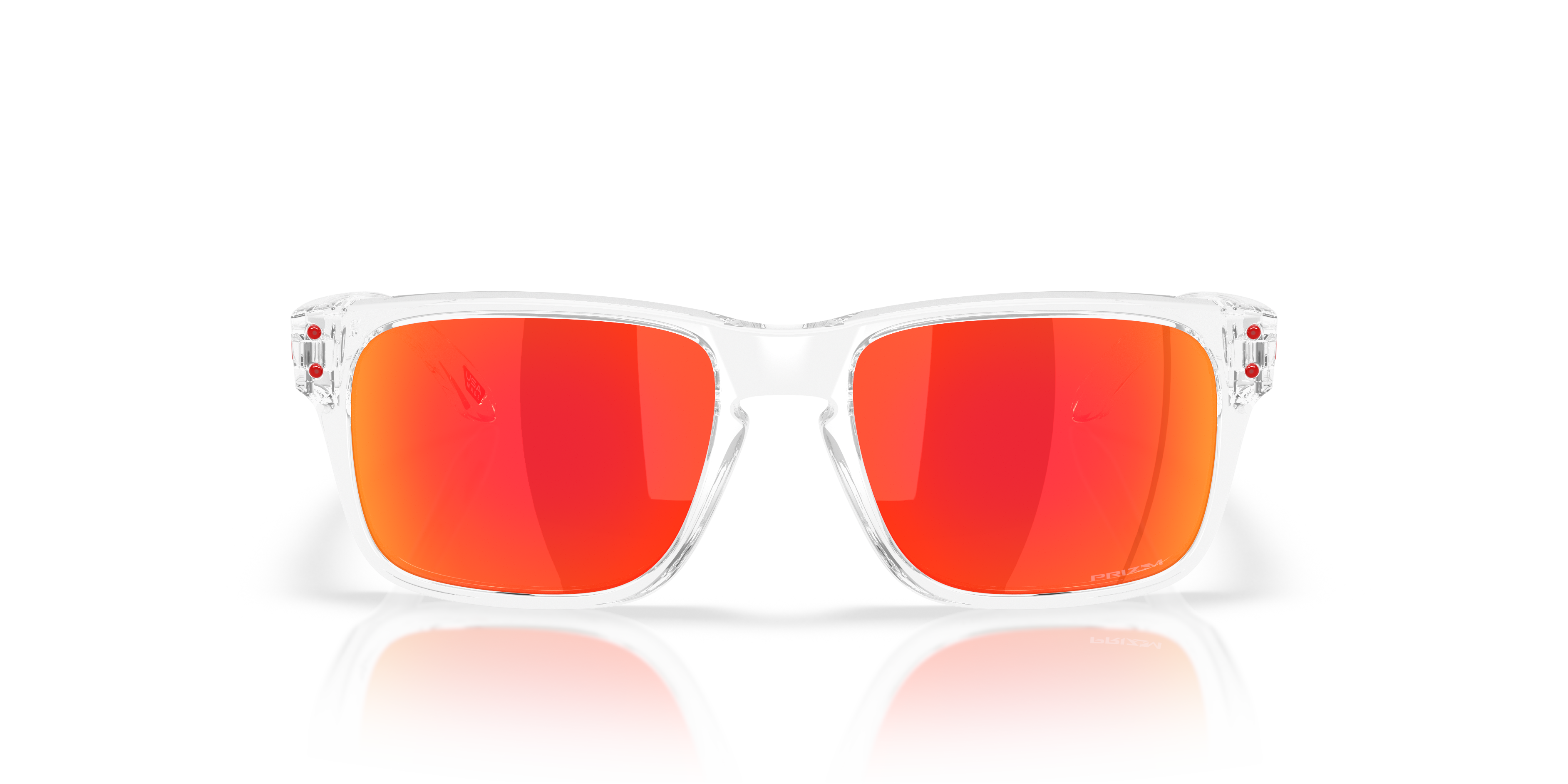Oakley OJ9014 Holbrook XXS Youth Rectangle Prizm Sunglasses - Clear Frame