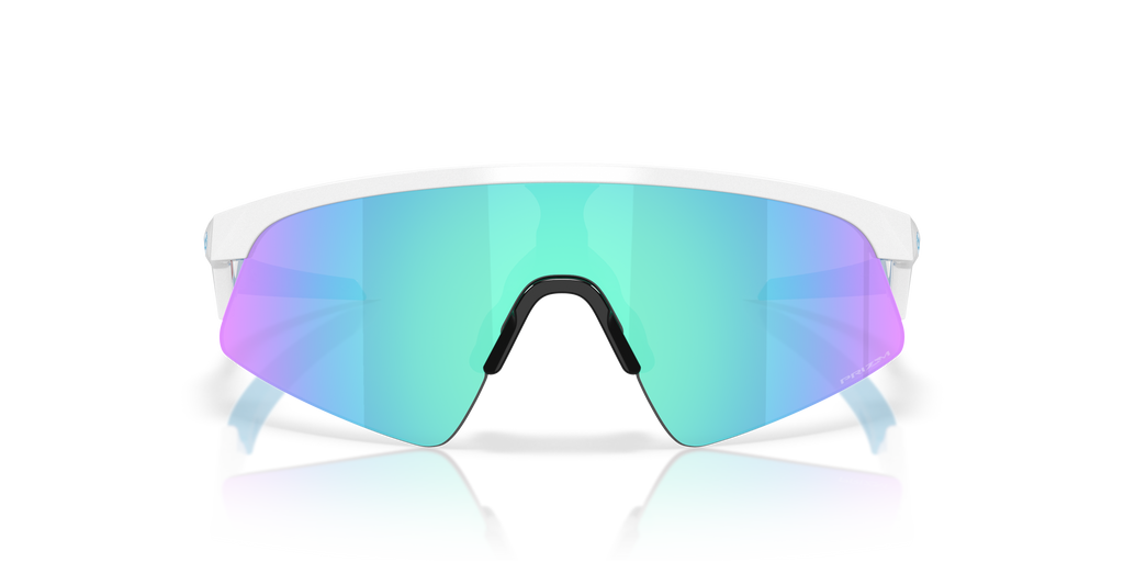 Oakley OJ9015 Resistor Sweep Youth Prizm Sport Sunglasses - Polished White Frame