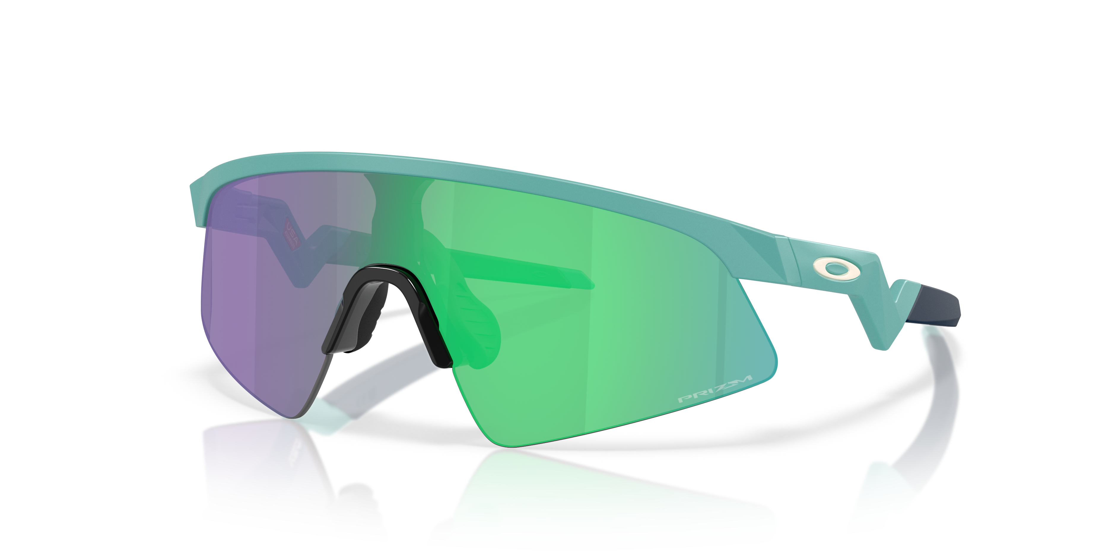 Oakley OJ9015 Resistor Sweep Youth Prizm Sport Sunglasses - Polished Sky Blue Frame