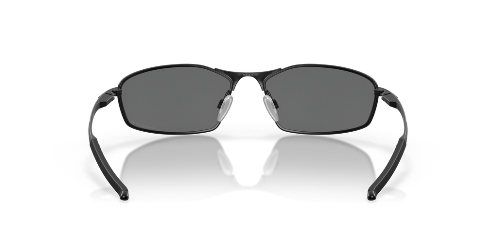 Oakley OO4141 Whisker Men's Oval Prizm Sunglasses - Satin Black Frame