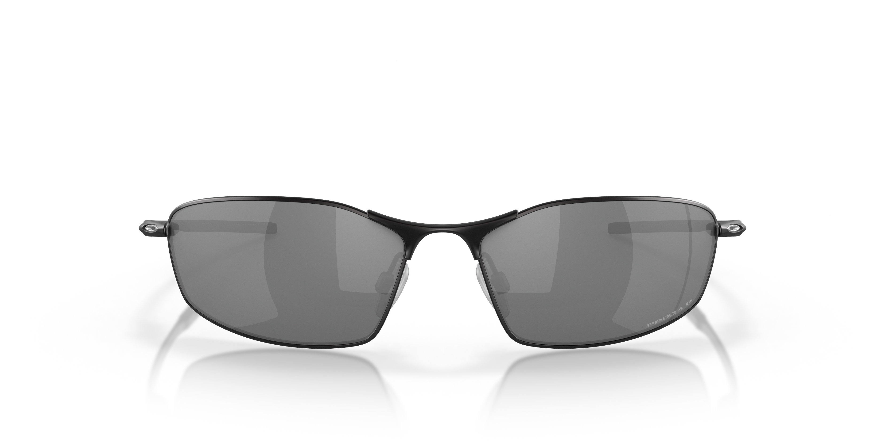 Oakley OO4141 Whisker Men's Oval Prizm Sunglasses - Carbon Frame