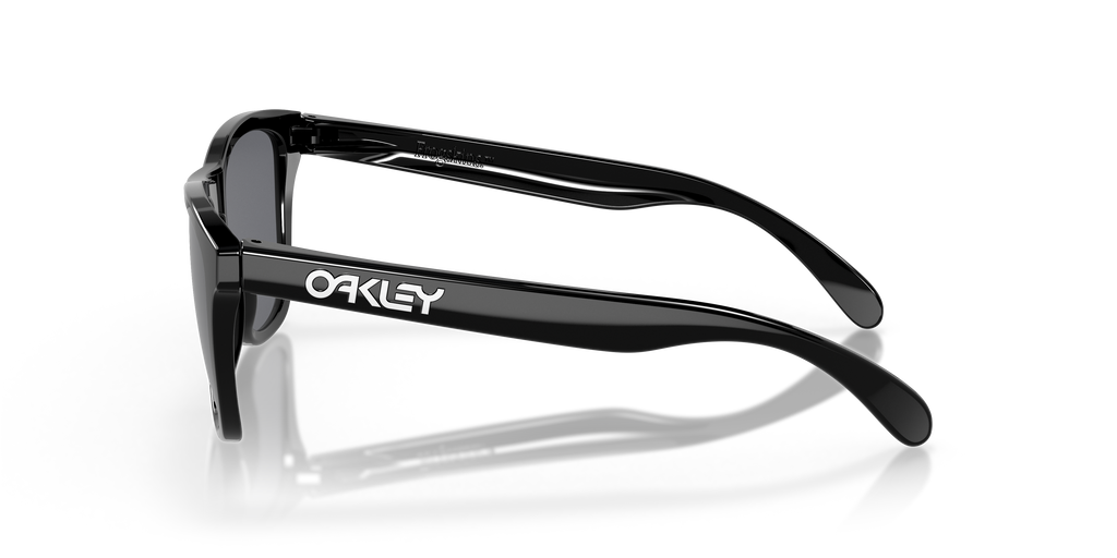 Oakley OO9013 Frogskins Unisex Square Prizm Sunglasses - Polished Black Frame