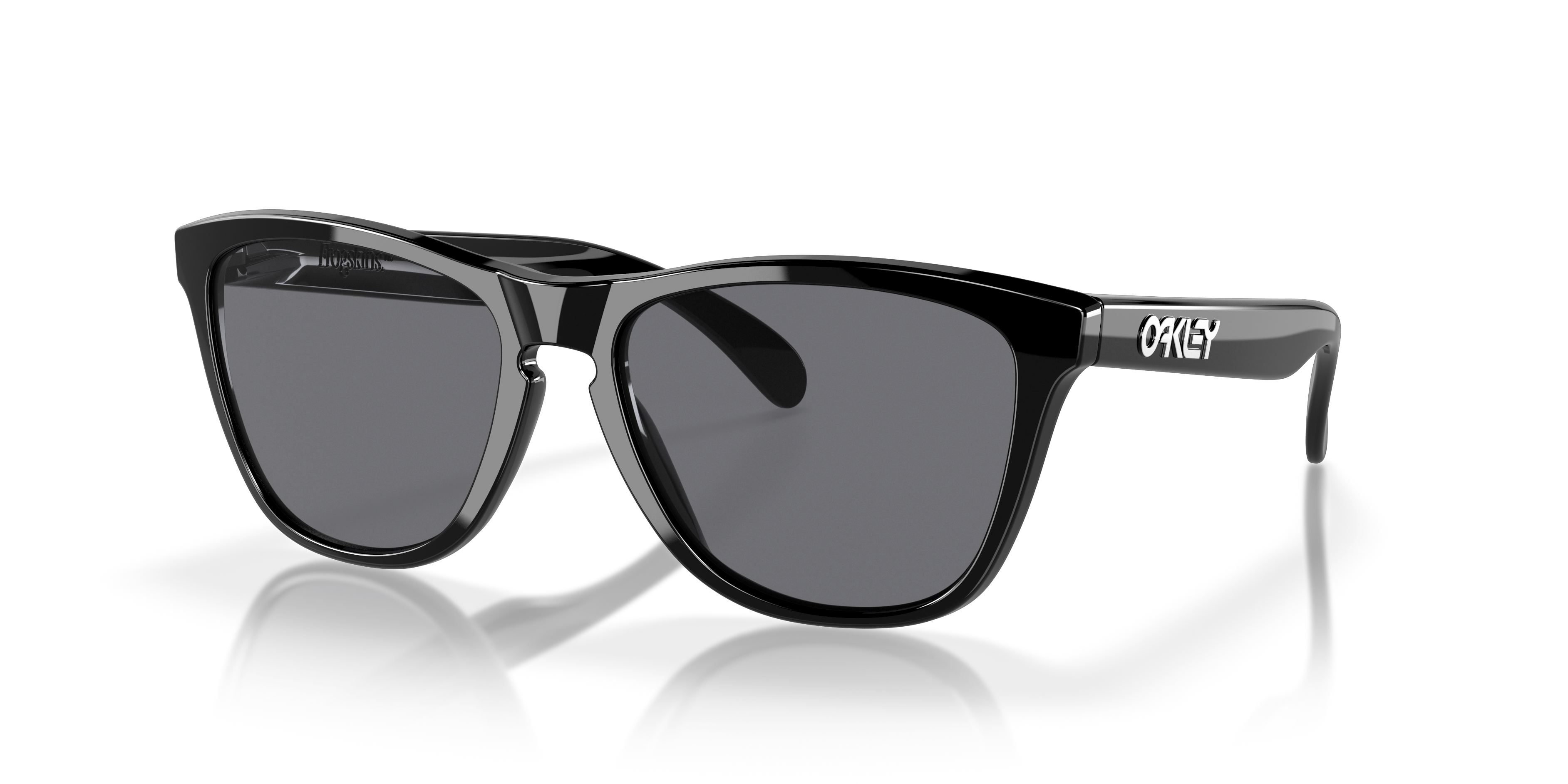 Oakley OO9013 Frogskins Unisex Square Prizm Sunglasses - Crystal Clear Frame
