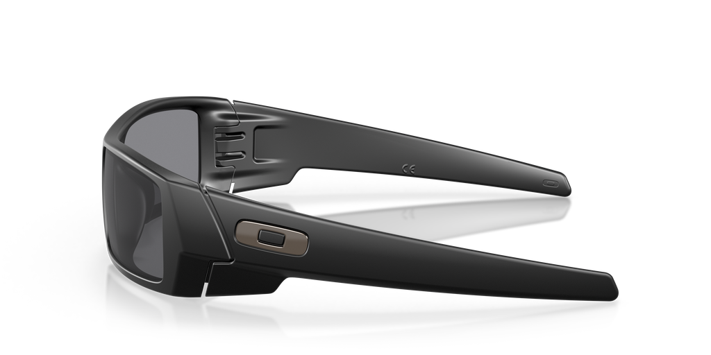 Oakley OO9014 Gascan Men's Rectangle Prizm Sunglasses - Polished Black Frame