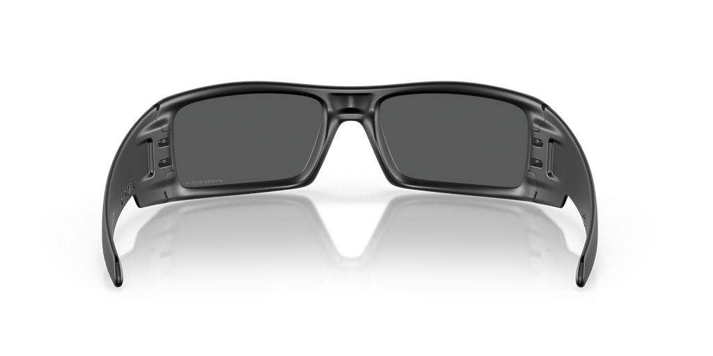 Oakley OO9014 Gascan Men's Rectangle Prizm Sunglasses - Polished Black Frame