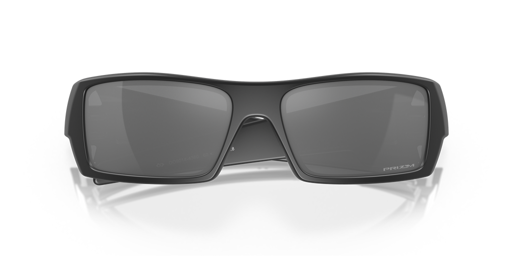 Oakley OO9014 Gascan Men's Rectangle Prizm Sunglasses - Polished Black Frame