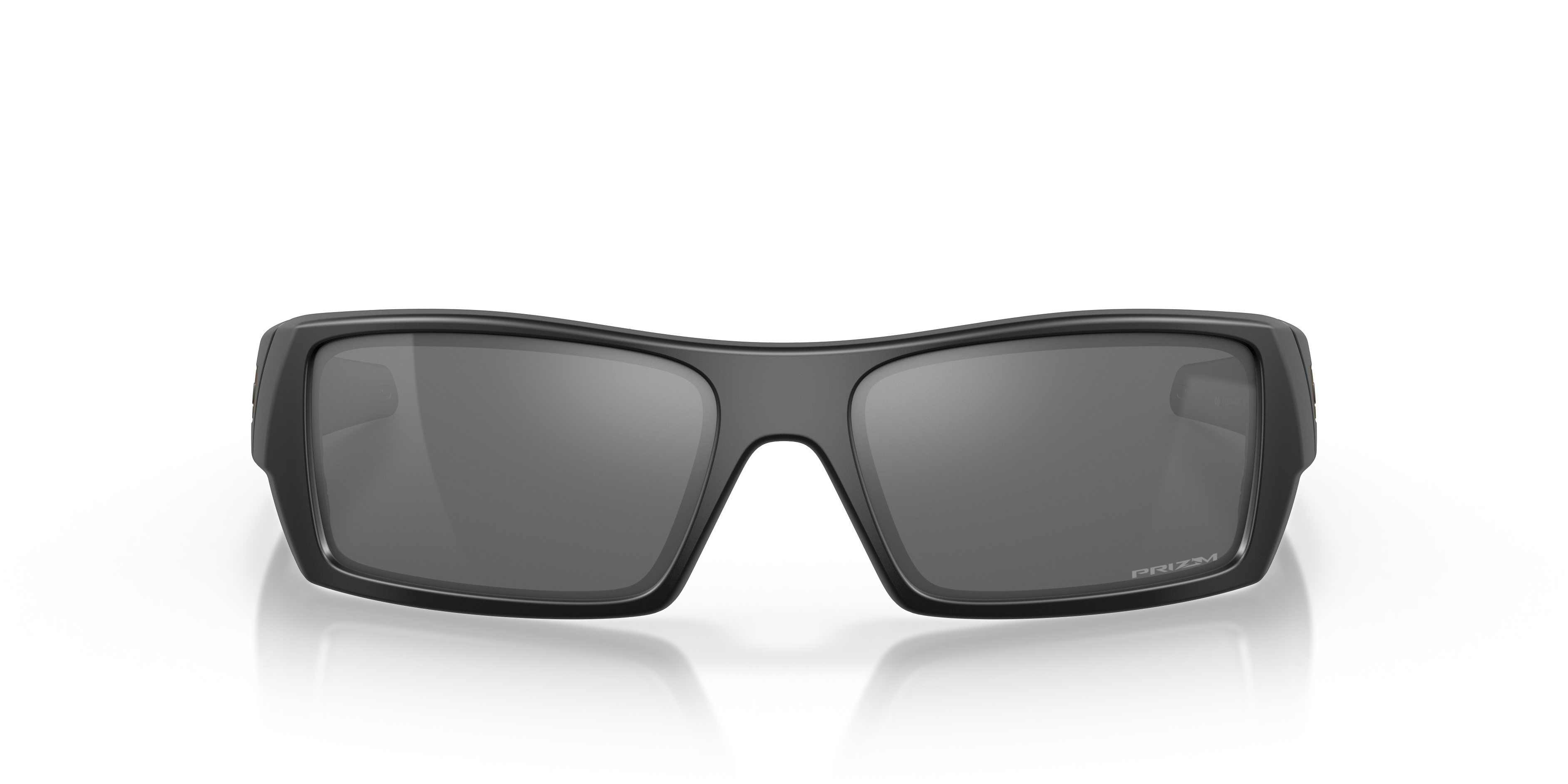 Oakley OO9014 Gascan Men's Rectangle Prizm Sunglasses - Polished Black Frame