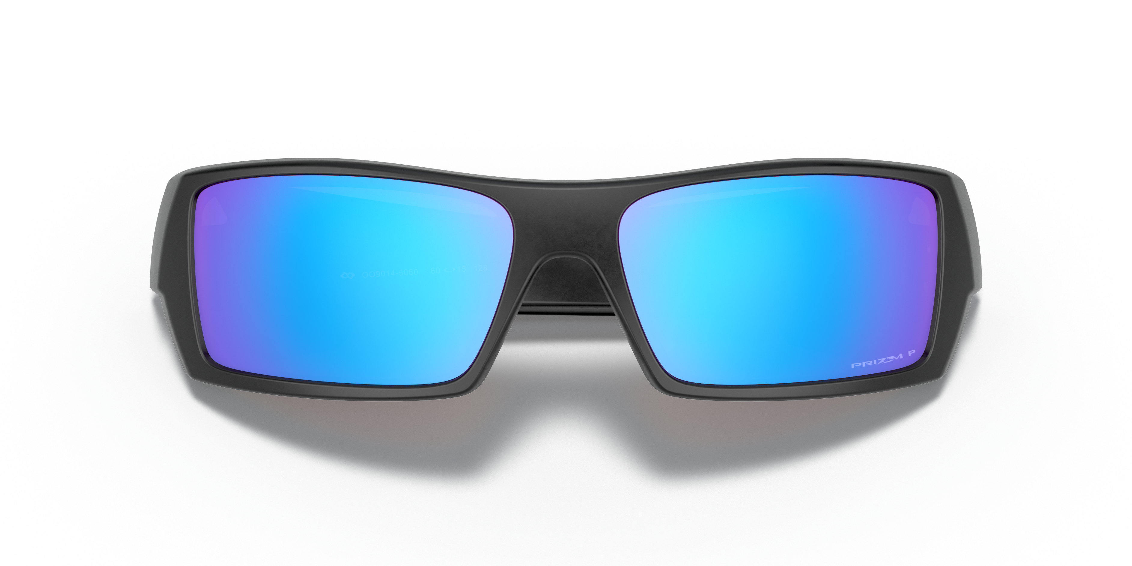Oakley OO9014 Gascan Men's Rectangle Prizm Sunglasses - Matte Black Frame