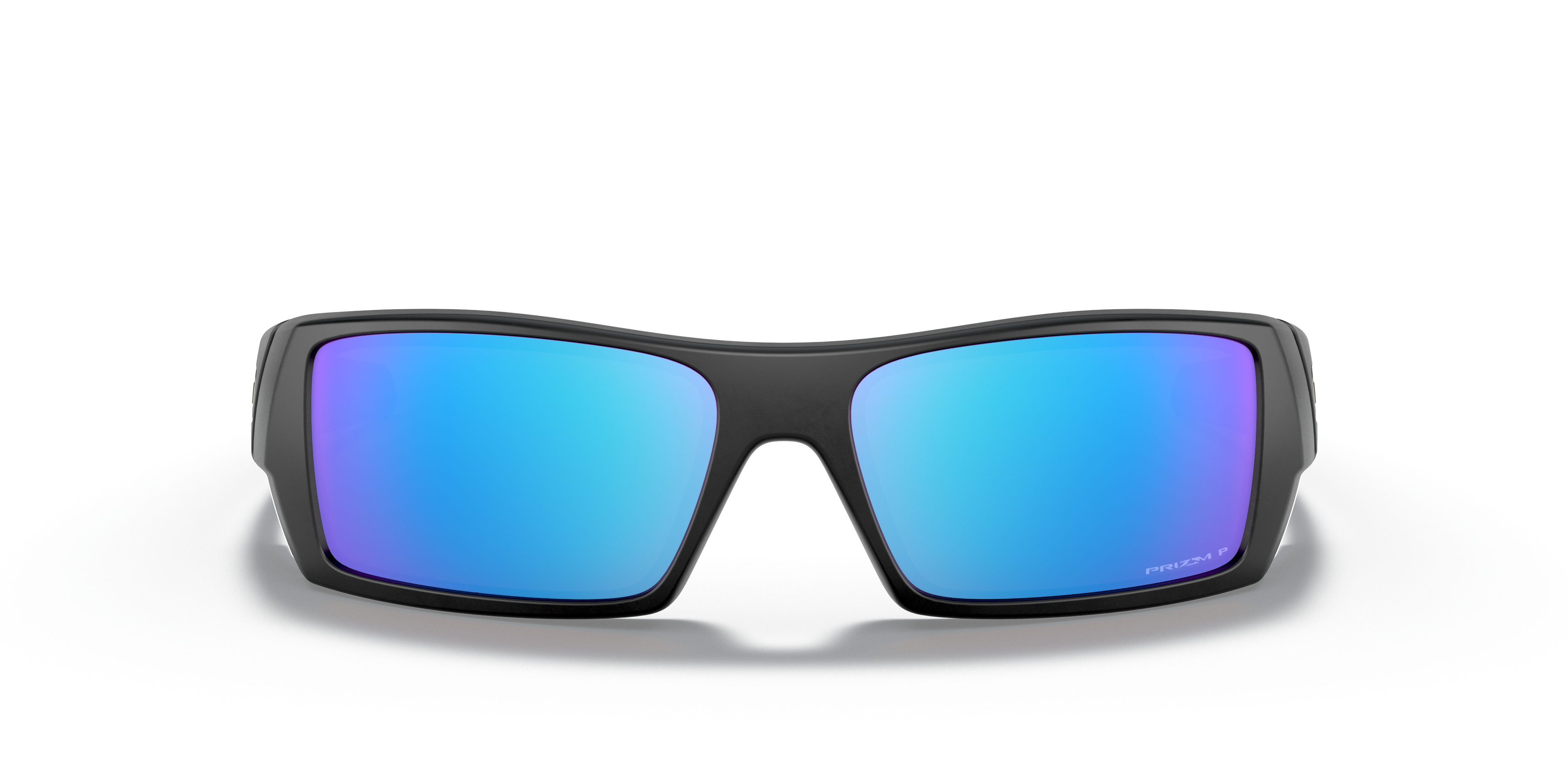 Oakley OO9014 Gascan Men's Rectangle Prizm Sunglasses - Matte Black Frame