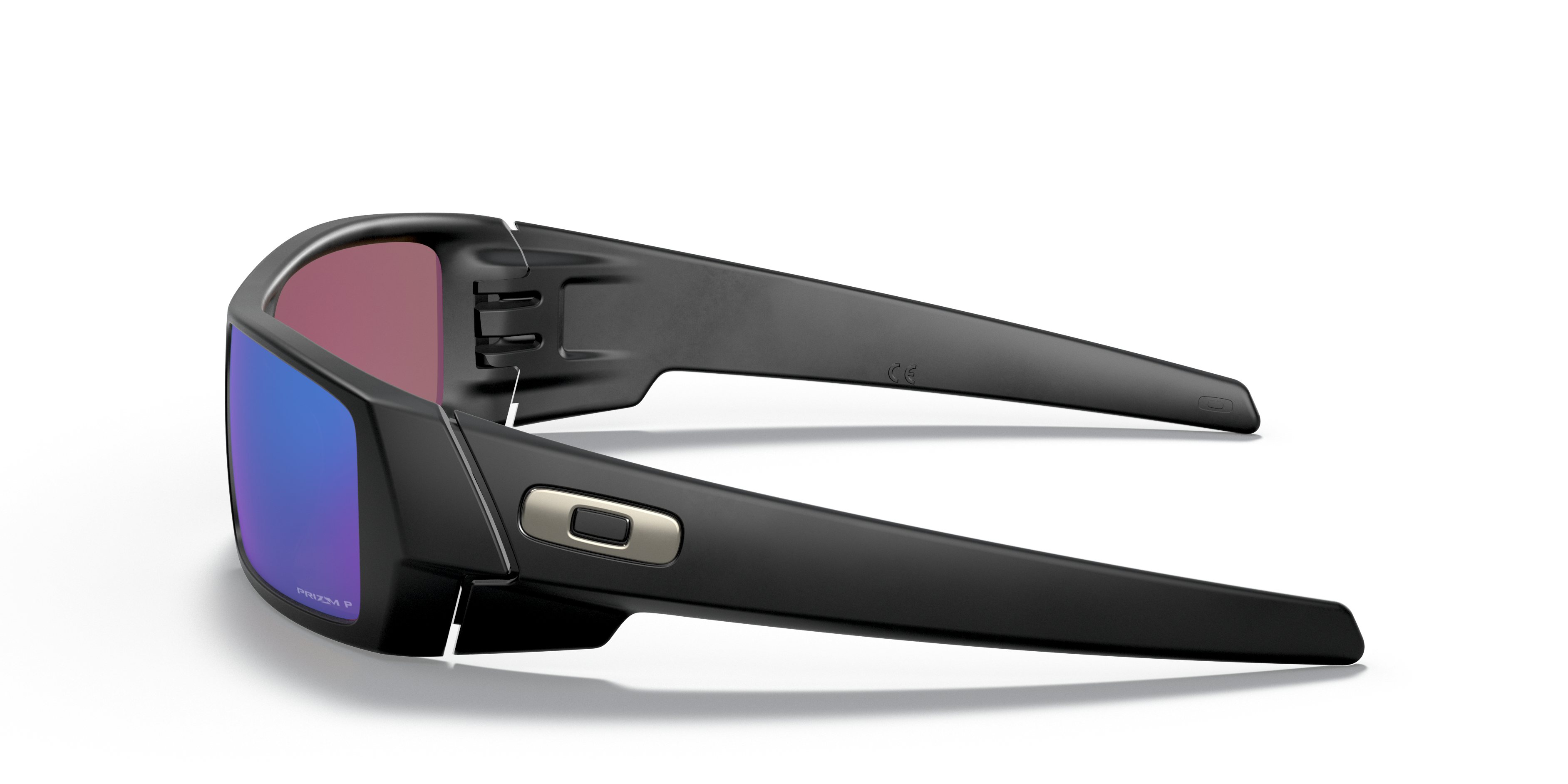 Oakley OO9014 Gascan Men's Rectangle Prizm Sunglasses - Matte Black Camo Frame
