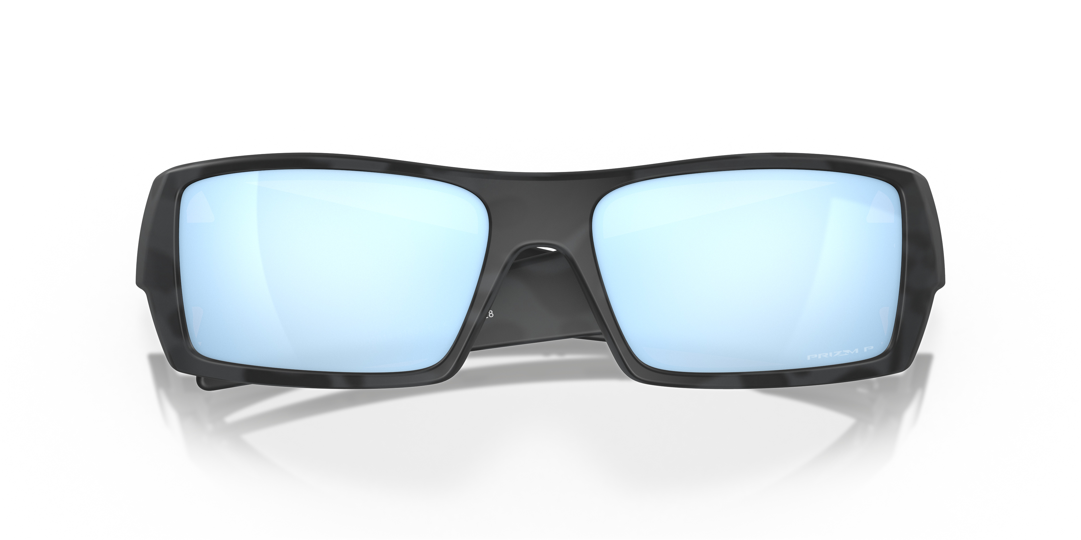 Oakley OO9014 Gascan Men's Rectangle Prizm Sunglasses - Matte Black Camo Frame