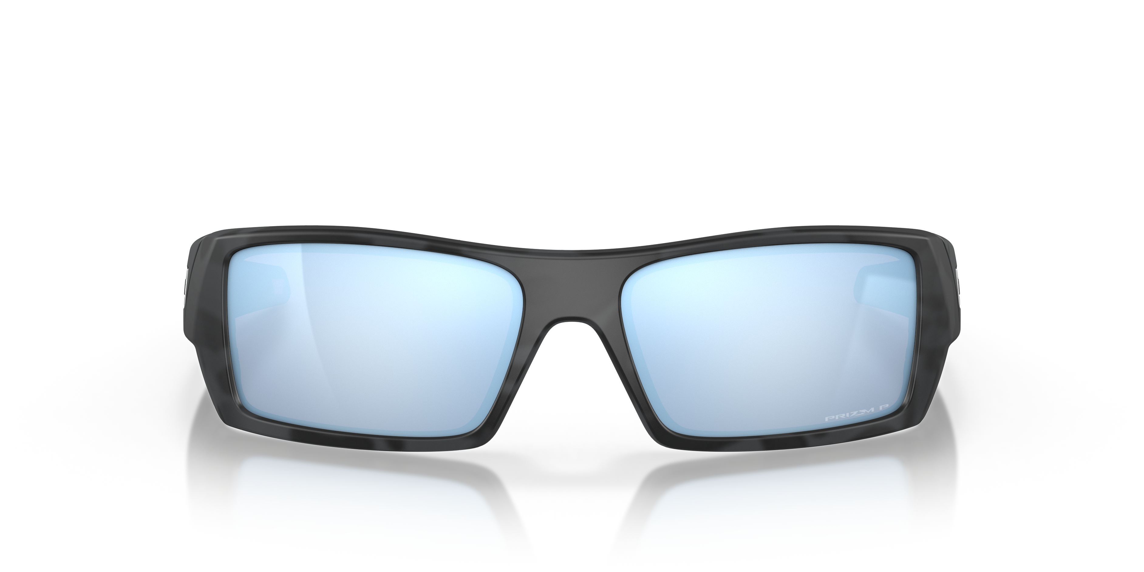 Oakley OO9014 Gascan Men's Rectangle Prizm Sunglasses - Matte Black Frame