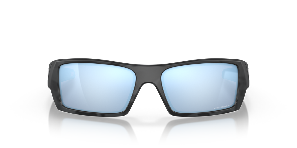 Oakley OO9014 Gascan Men's Rectangle Prizm Sunglasses - Polished Black Frame