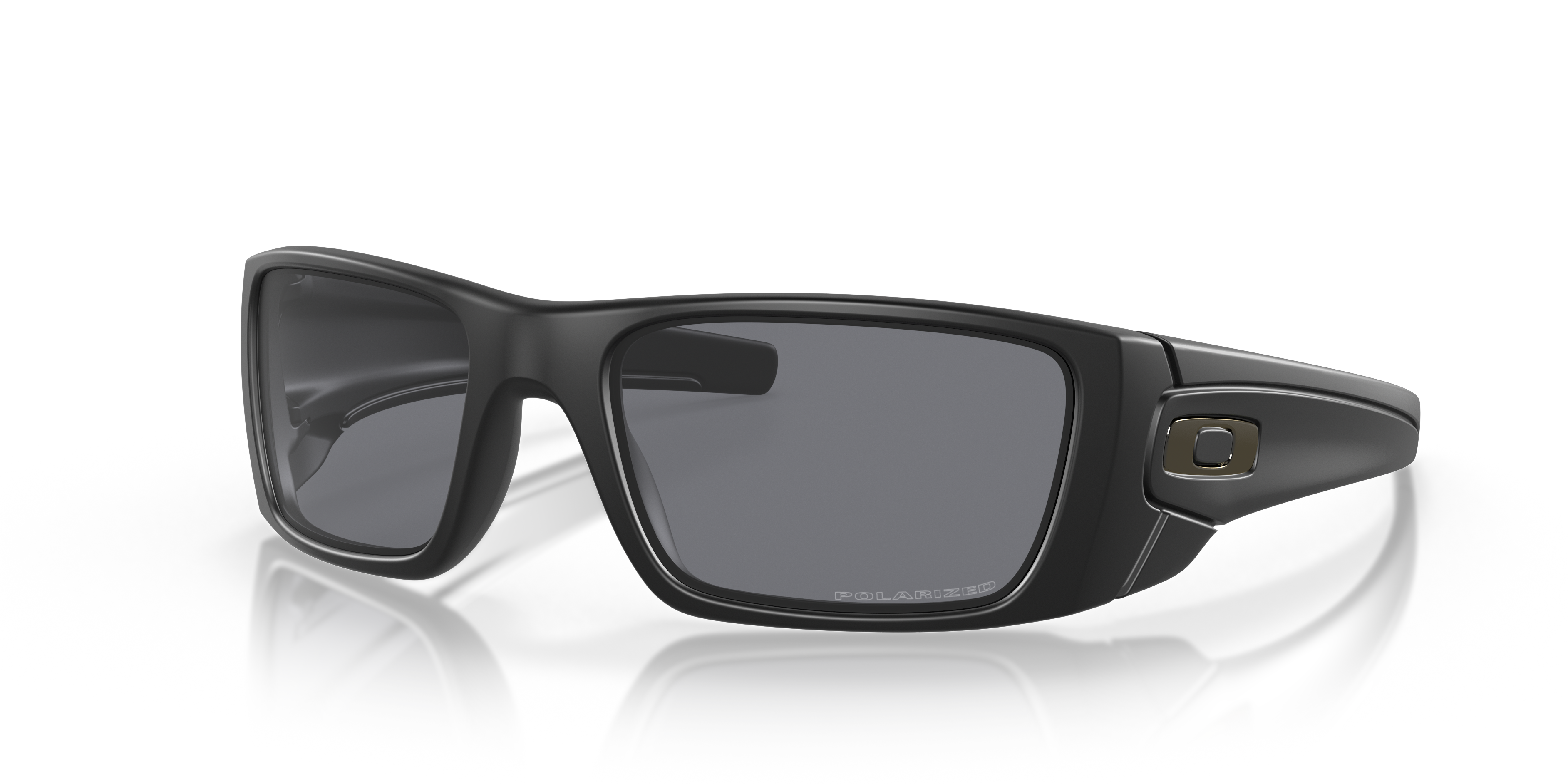 Oakley OO9096 Fuel Cell Men's Rectangle Prizm Sunglasses - Polished Black Frame