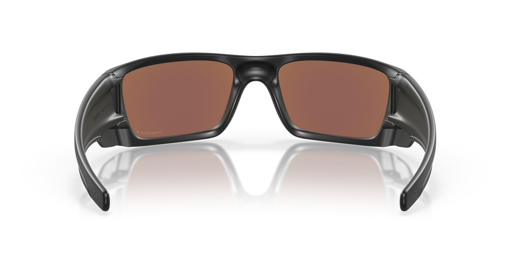 Oakley OO9096 Fuel Cell Men's Rectangle Prizm Sunglasses - Polished Black Frame
