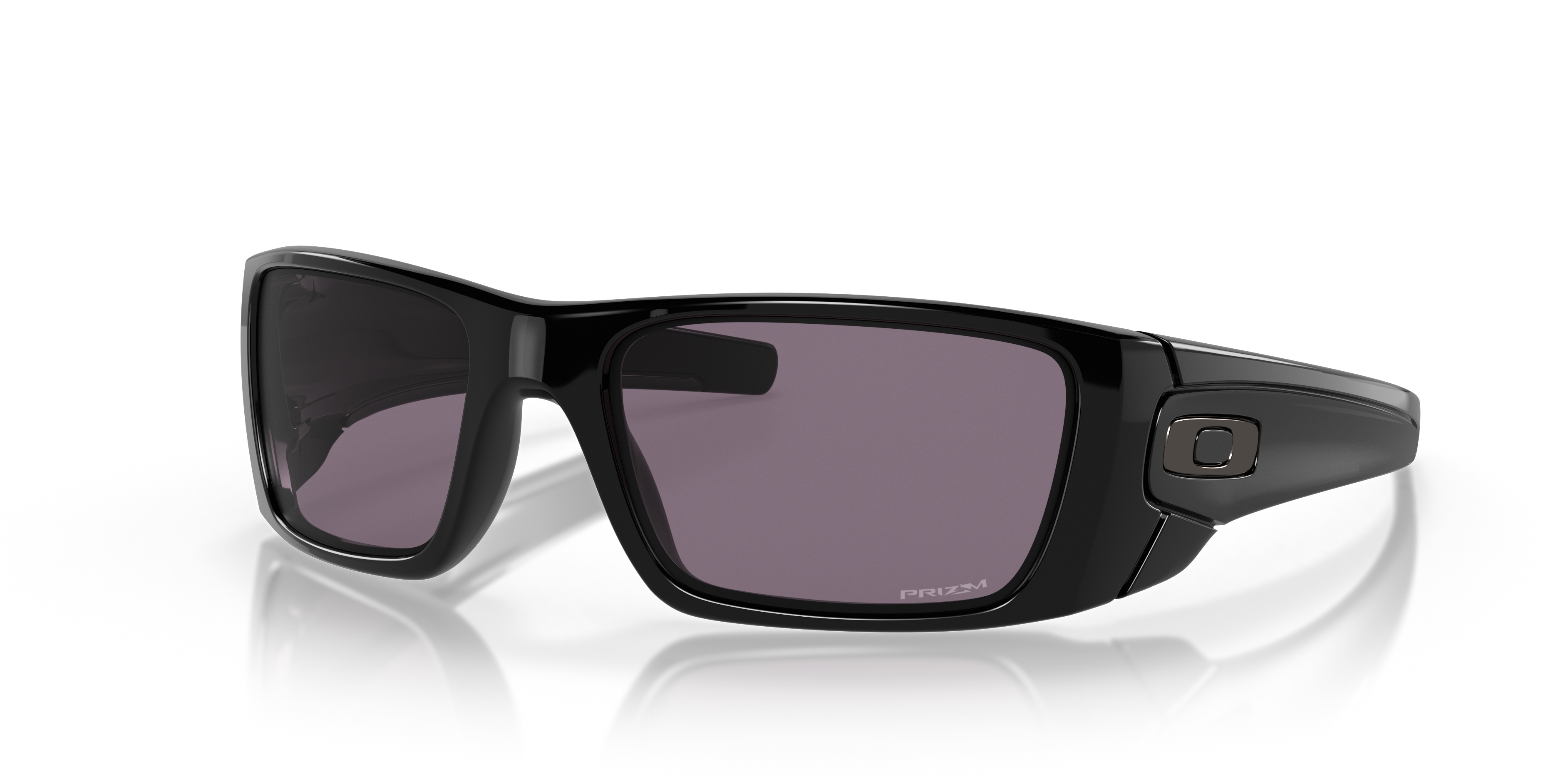 Oakley OO9096 Fuel Cell Men's Rectangle Prizm Sunglasses - Polished Black Frame