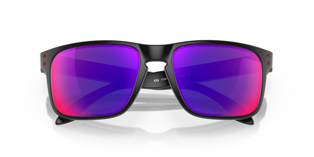 Oakley OO9102 Holbrook Men's Square Prizm Sunglasses - Matte Carbon Frame
