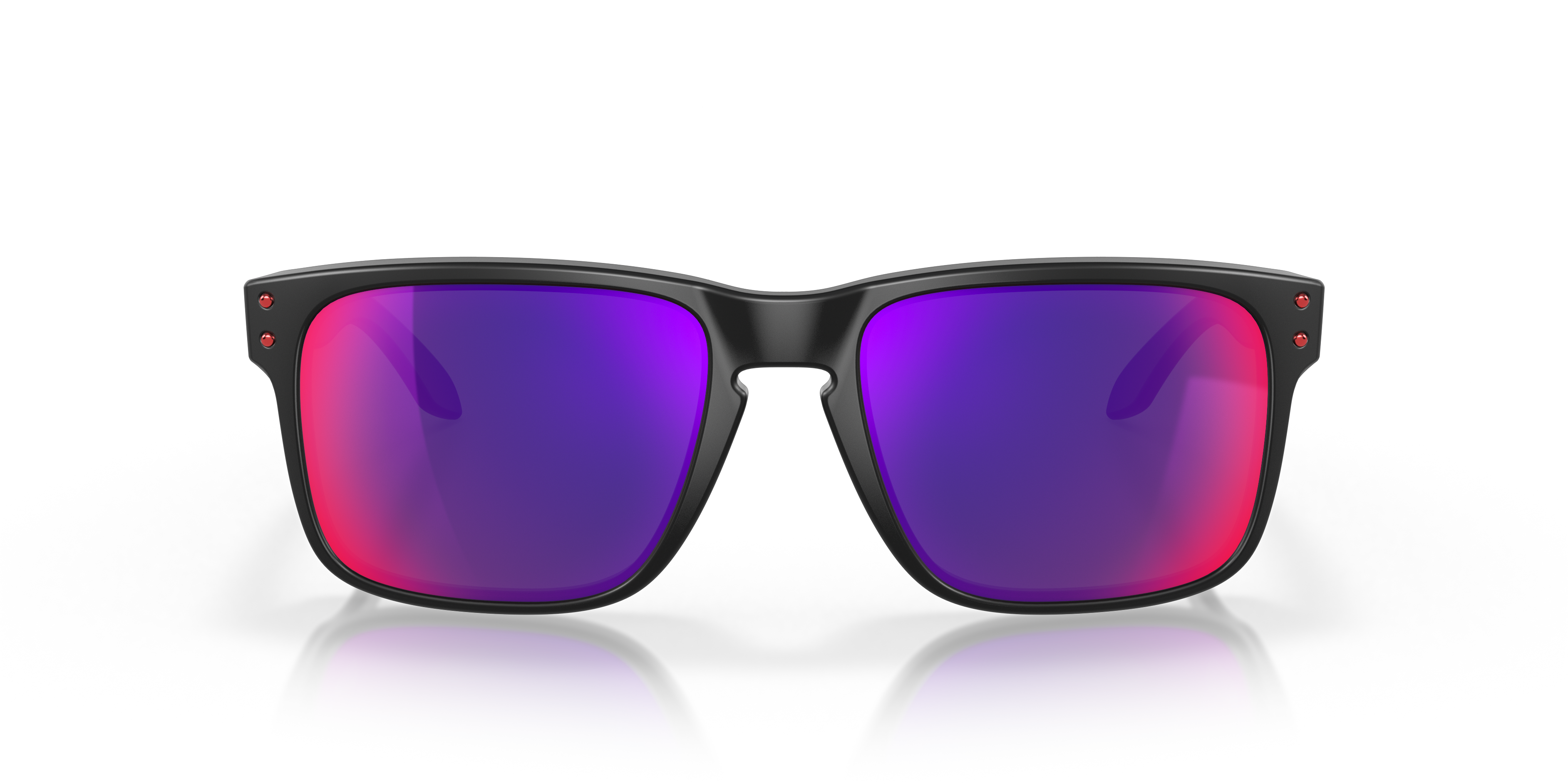 Oakley OO9102 Holbrook Men's Square Prizm Sunglasses - Polished Black Frame