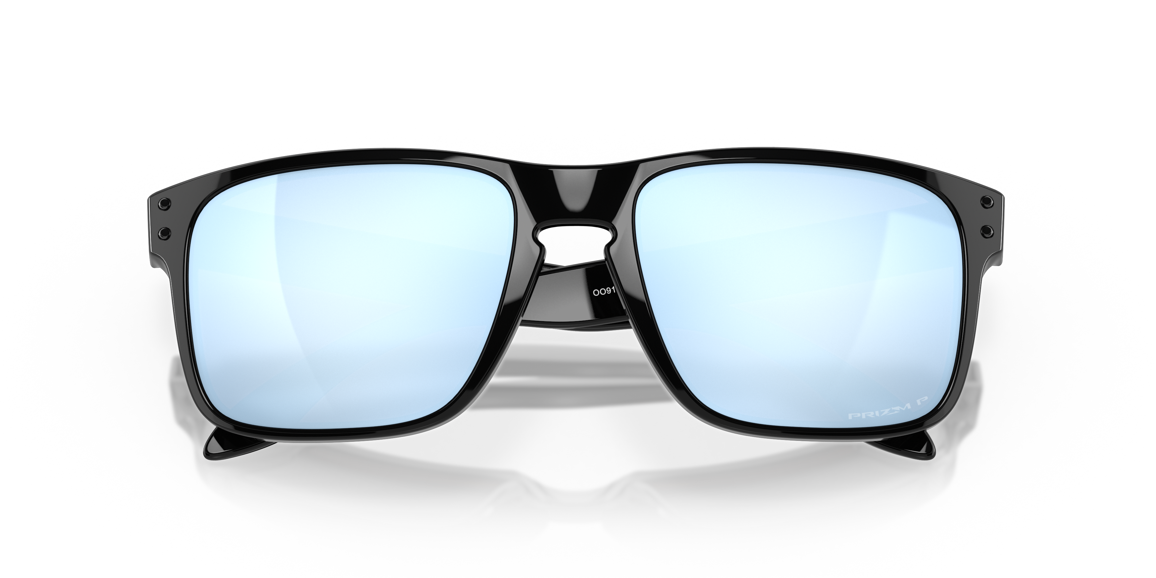 Oakley OO9102 Holbrook Men's Square Prizm Sunglasses - Dark Ink Fade Frame