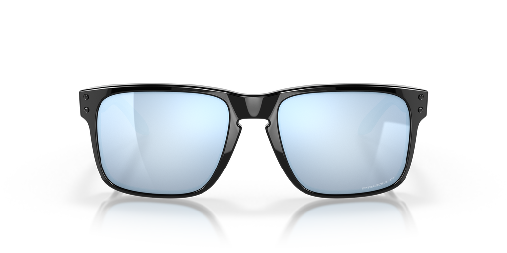 Oakley OO9102 Holbrook Men's Square Prizm Sunglasses - Matte Black Frame