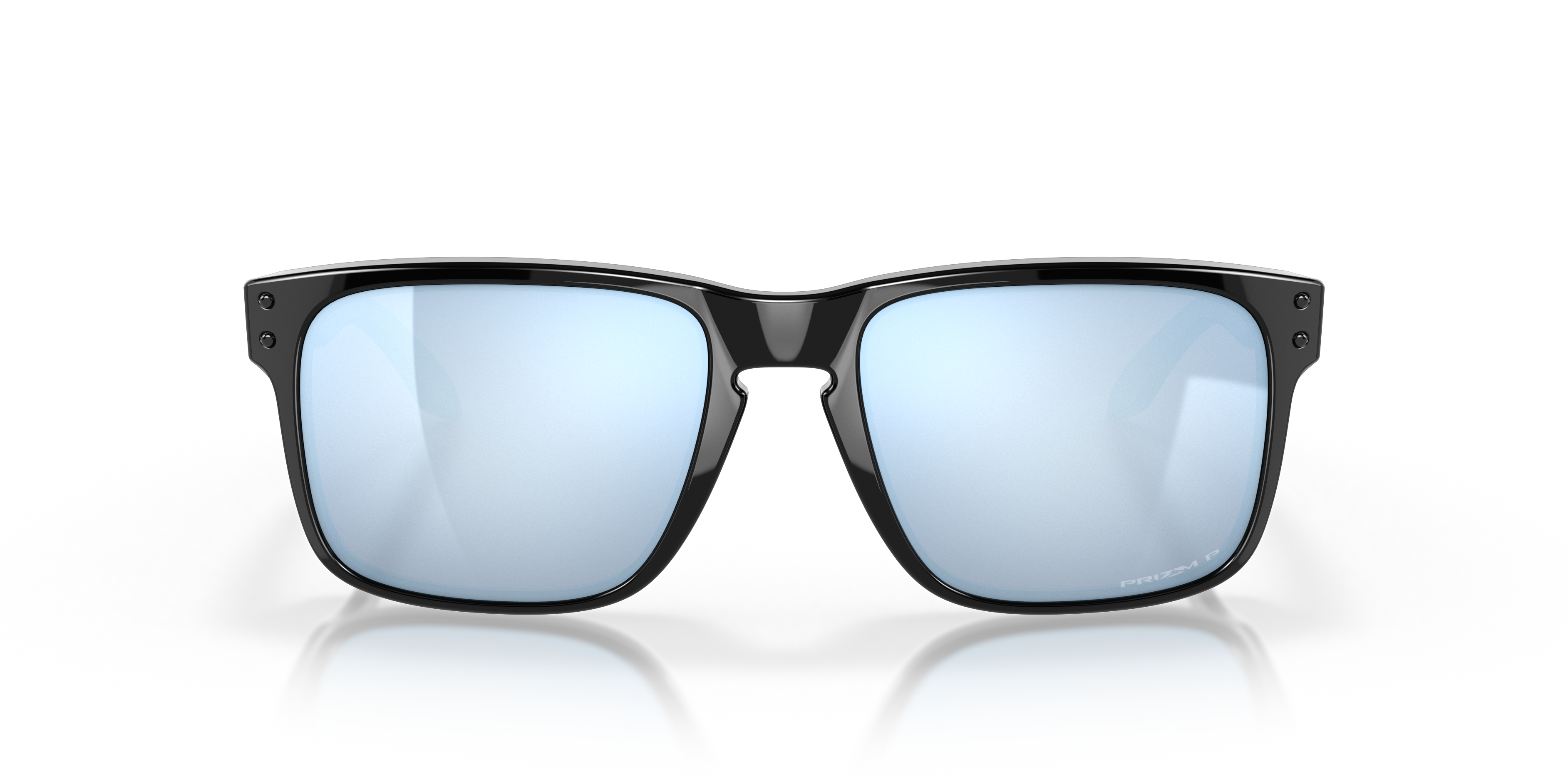 Oakley OO9102 Holbrook Men's Square Prizm Sunglasses - Matte Black Frame