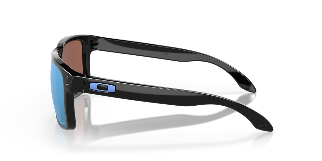 Oakley OO9102 Holbrook Men's Square Prizm Sunglasses - Matte Black Frame