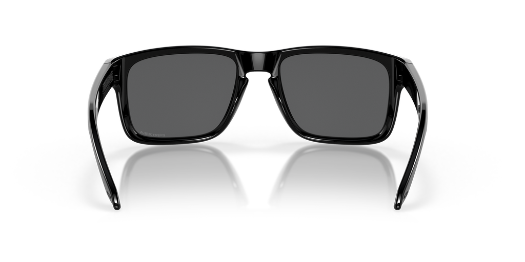 Oakley OO9102 Holbrook Men's Square Prizm Sunglasses - Polished Black Frame