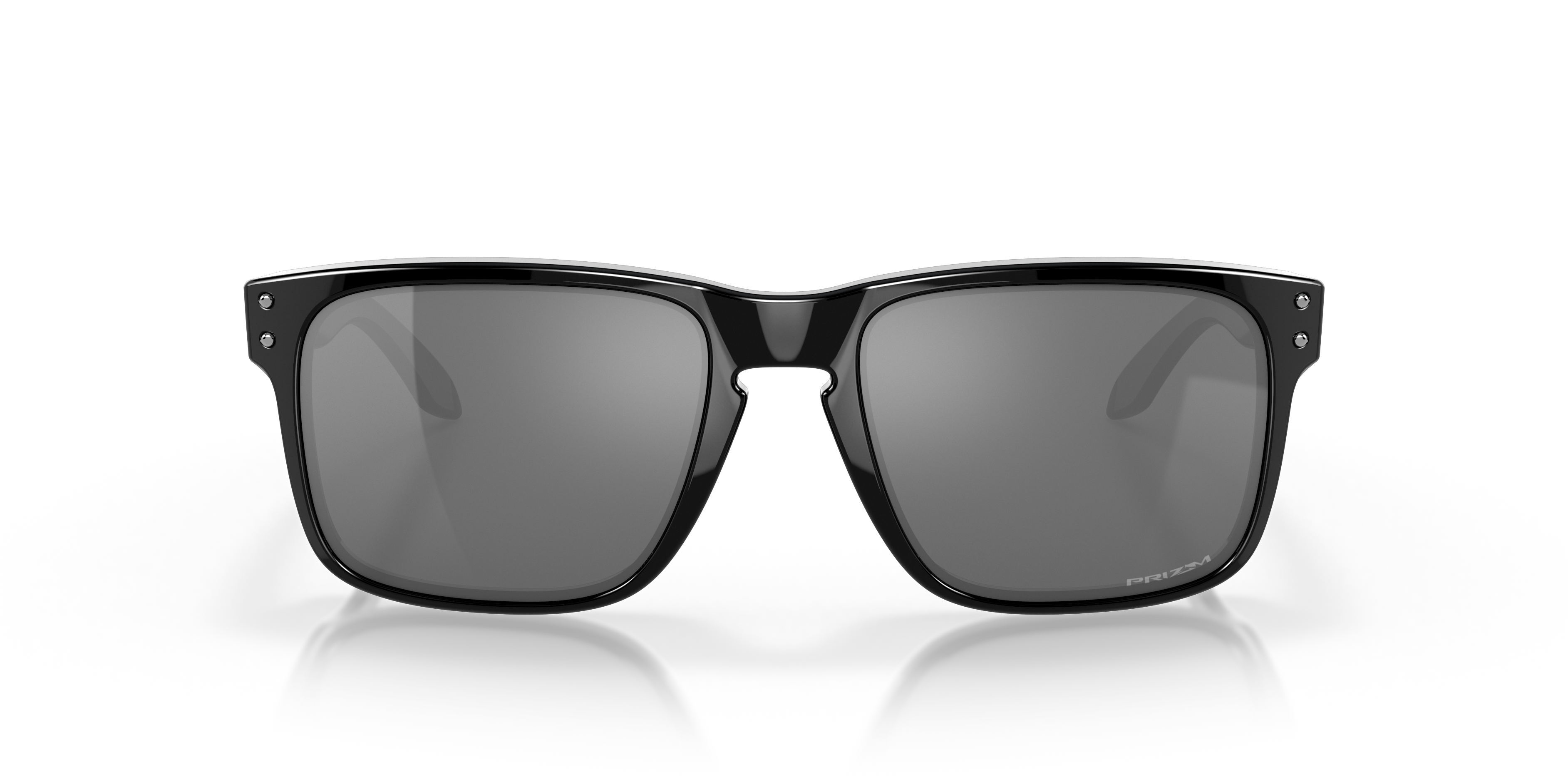 Oakley OO9102 Holbrook Men's Square Prizm Sunglasses - Polished Black Frame