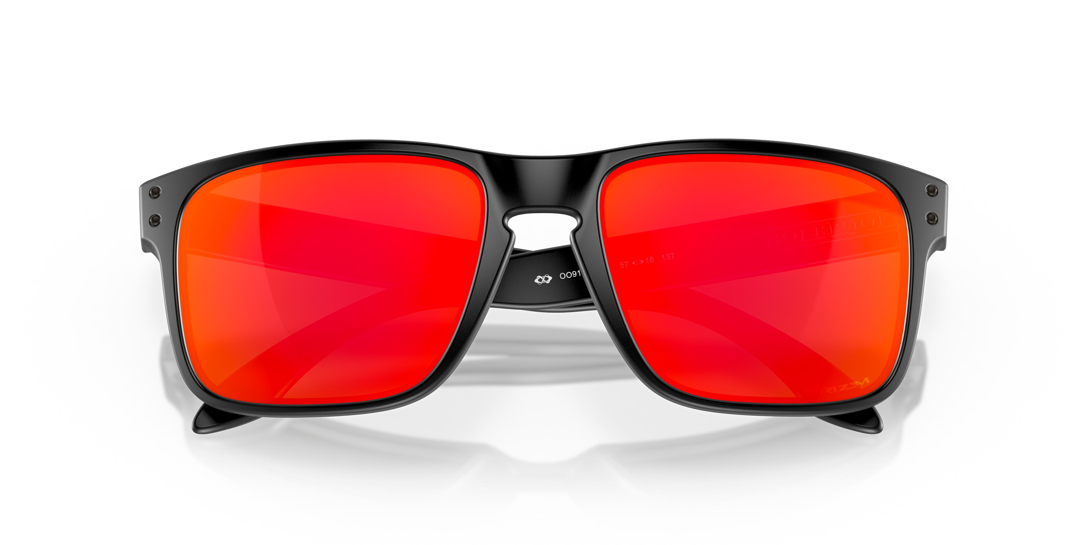 Oakley OO9102 Holbrook Men's Square Prizm Sunglasses - Dark Ink Fade Frame