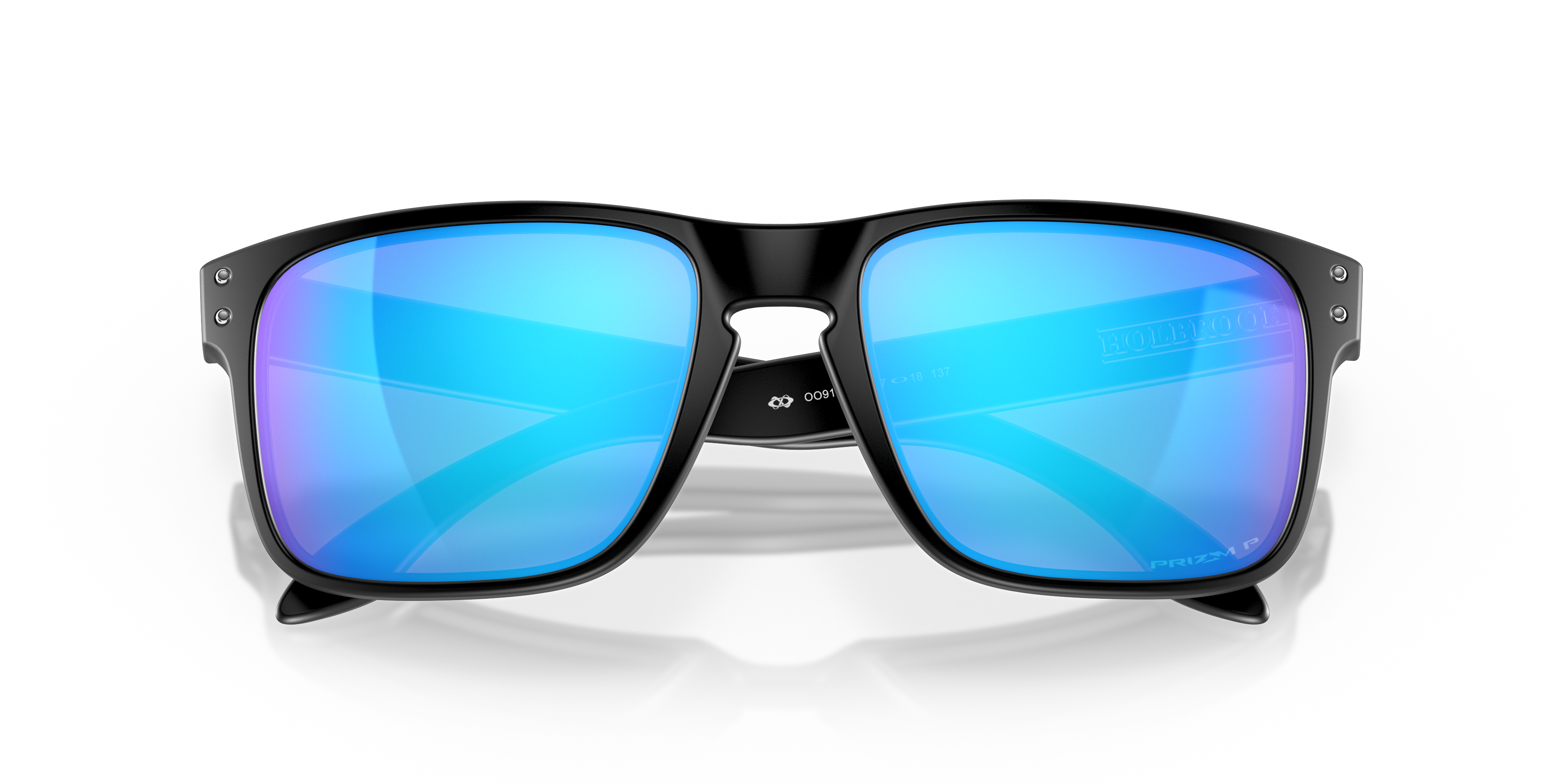 Oakley OO9102 Holbrook Men's Square Prizm Sunglasses - Dark Ink Fade Frame