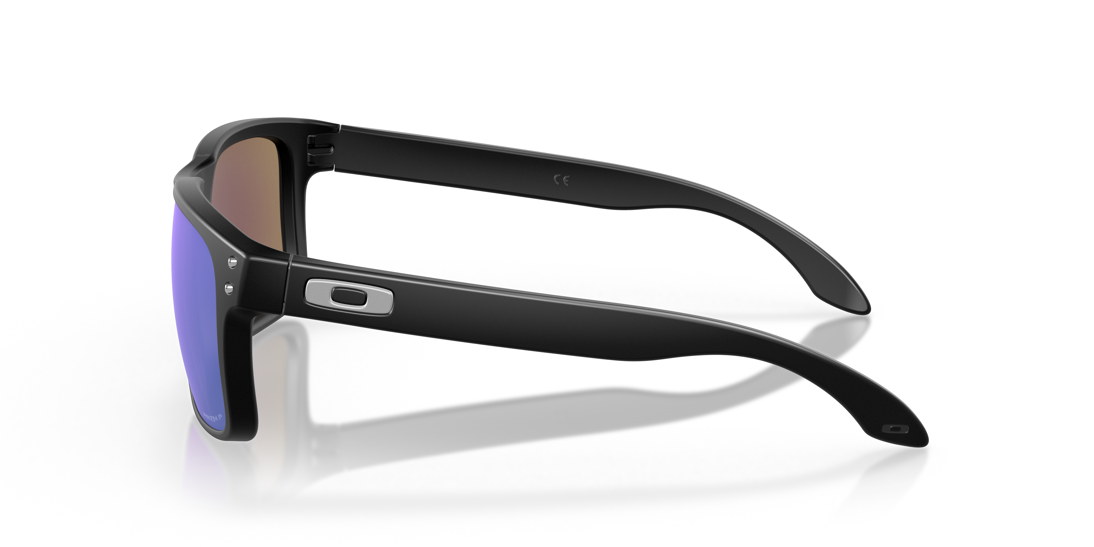 Oakley OO9102 Holbrook Men's Square Prizm Sunglasses - Polished Black Frame
