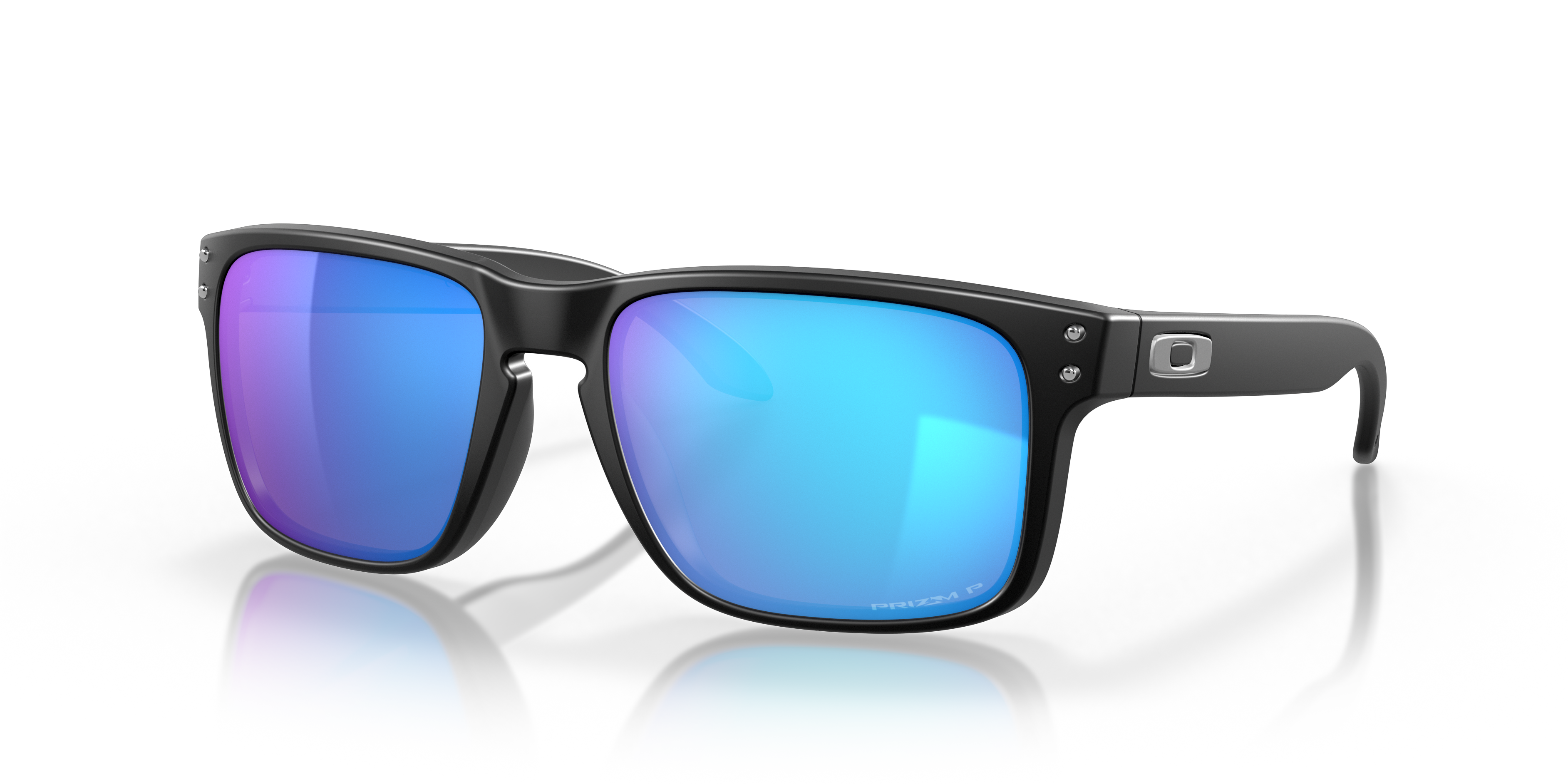 Oakley OO9102 Holbrook Men's Square Prizm Sunglasses - Dark Ink Fade Frame