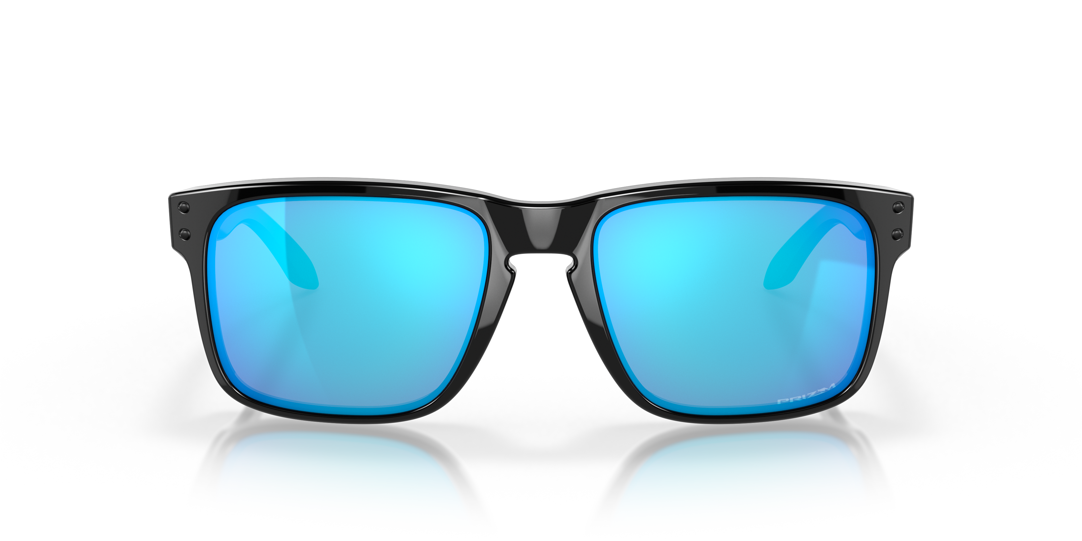Oakley OO9102 Holbrook Men's Square Prizm Sunglasses - Polished Black Frame
