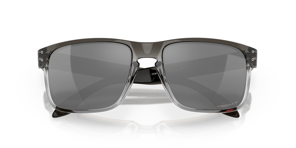 Oakley OO9102 Holbrook Men's Square Prizm Sunglasses - Polished Black Frame