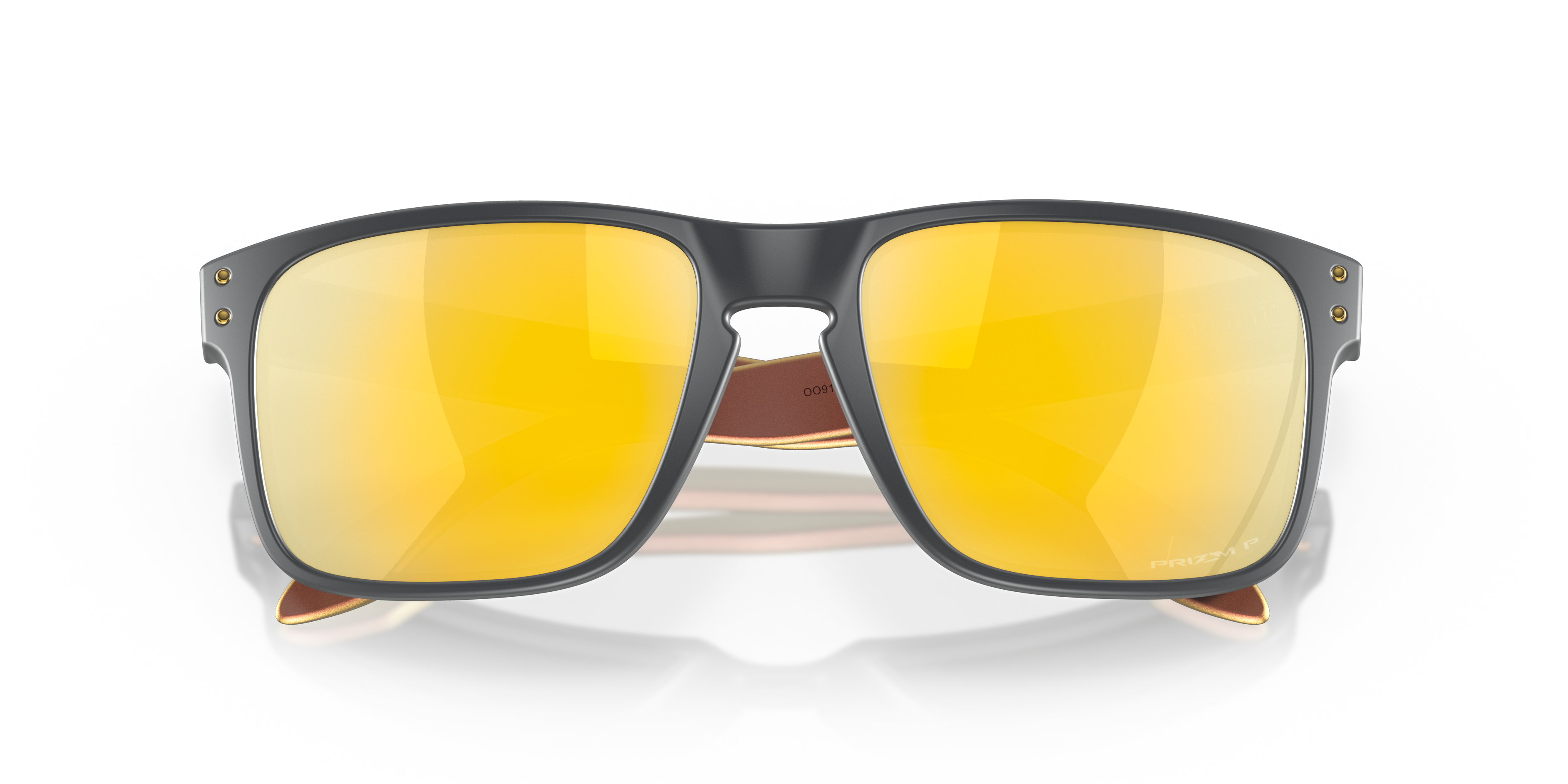 Oakley OO9102 Holbrook Men's Square Prizm Sunglasses - Dark Ink Fade Frame