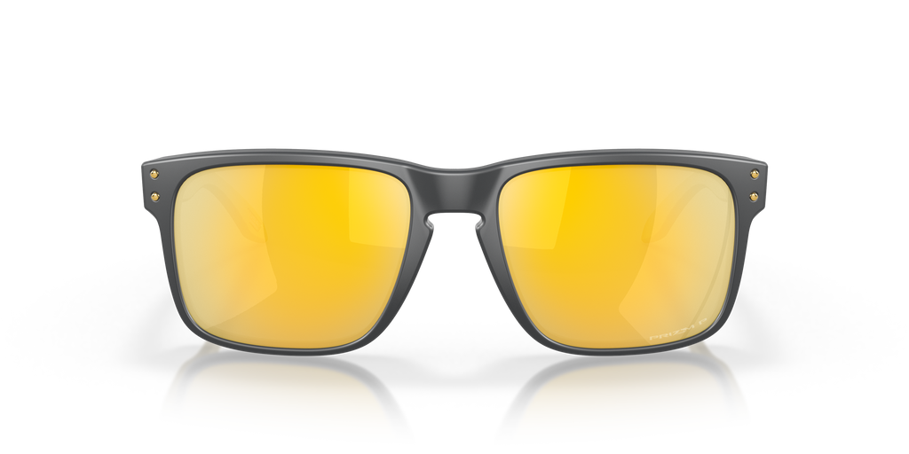 Oakley OO9102 Holbrook Men's Square Prizm Sunglasses - Polished Black Frame