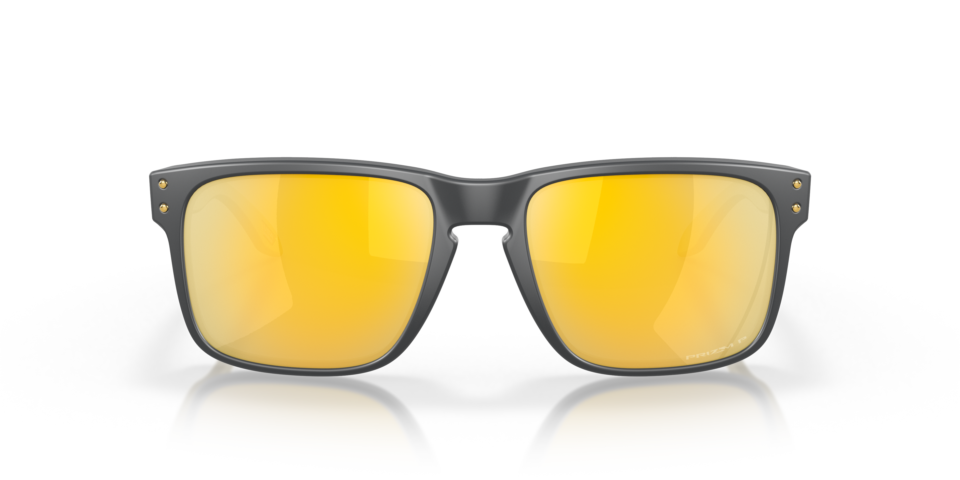 Oakley OO9102 Holbrook Men's Square Prizm Sunglasses - Polished Black Frame