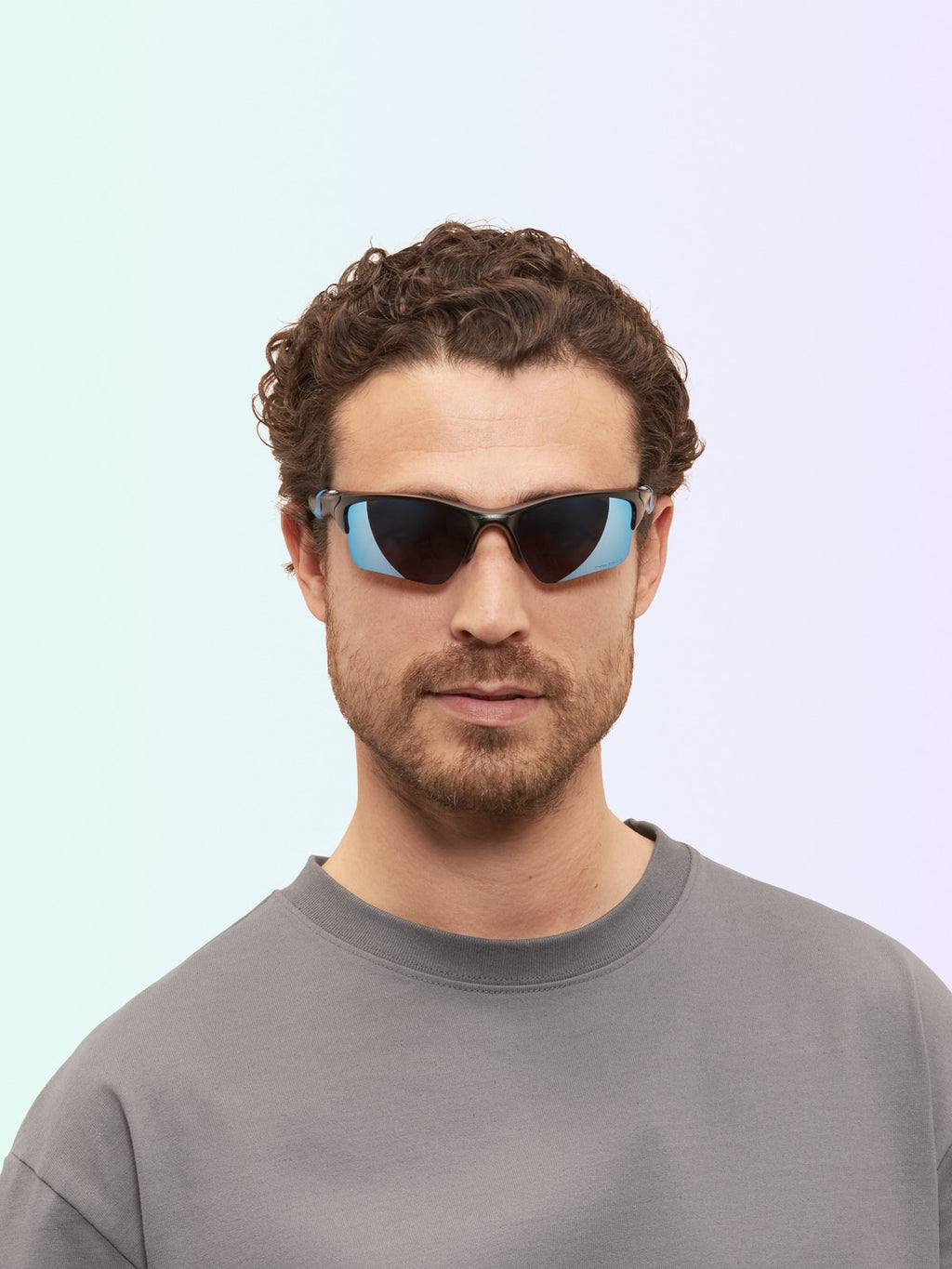 Oakley OO9154 Half Jacket 2.0 XL Men's Prizm Sport Sunglasses - Matte Black Frame
