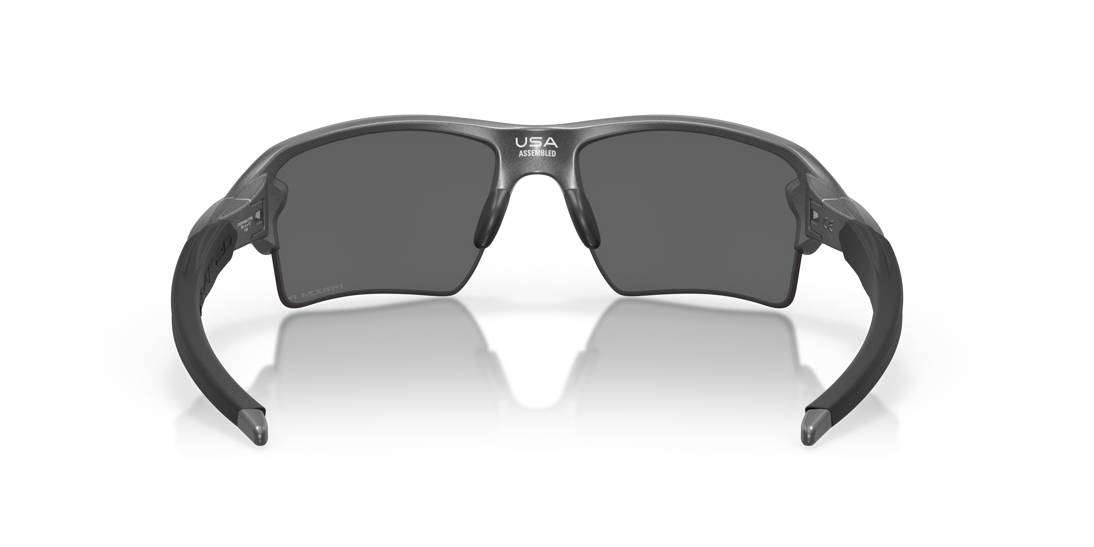 Oakley OO9188 Flak 2.0 XL Unisex Prizm Sport Sunglasses - Steel Frame