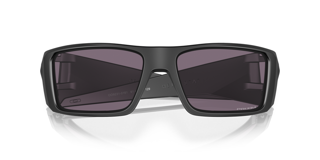 Oakley OO9231 Heliostat Men's Rectangle Prizm Sunglasses - Matte Black Frame