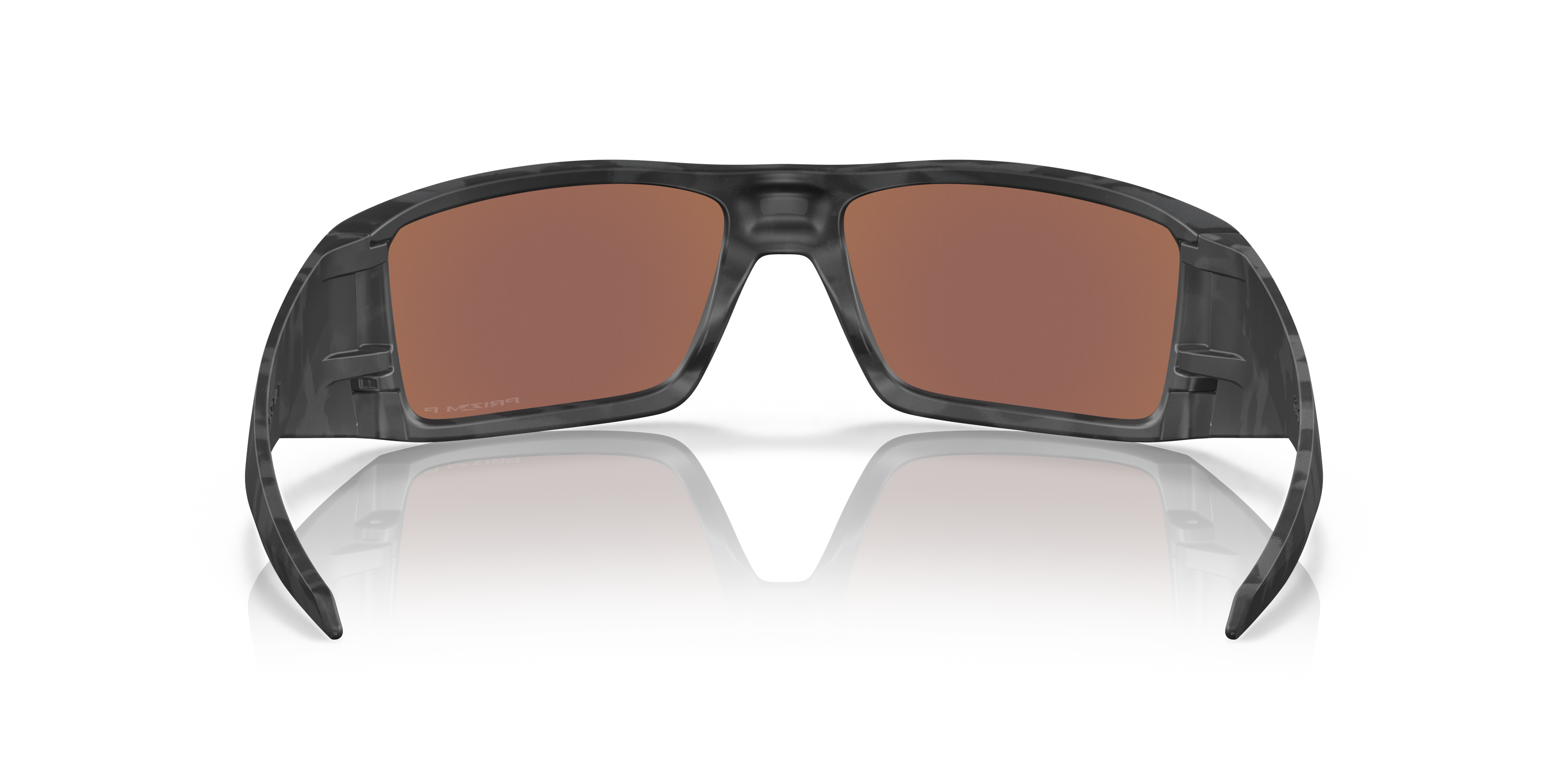 Oakley OO9231 Heliostat Men's Rectangle Prizm Sunglasses - Matte Black Camo Frame