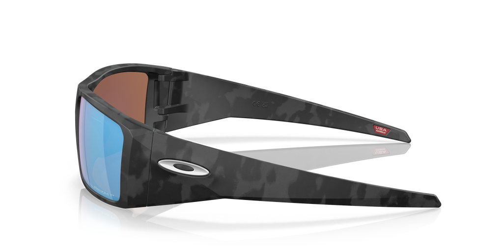 Oakley OO9231 Heliostat Men's Rectangle Prizm Sunglasses - Matte Black Frame