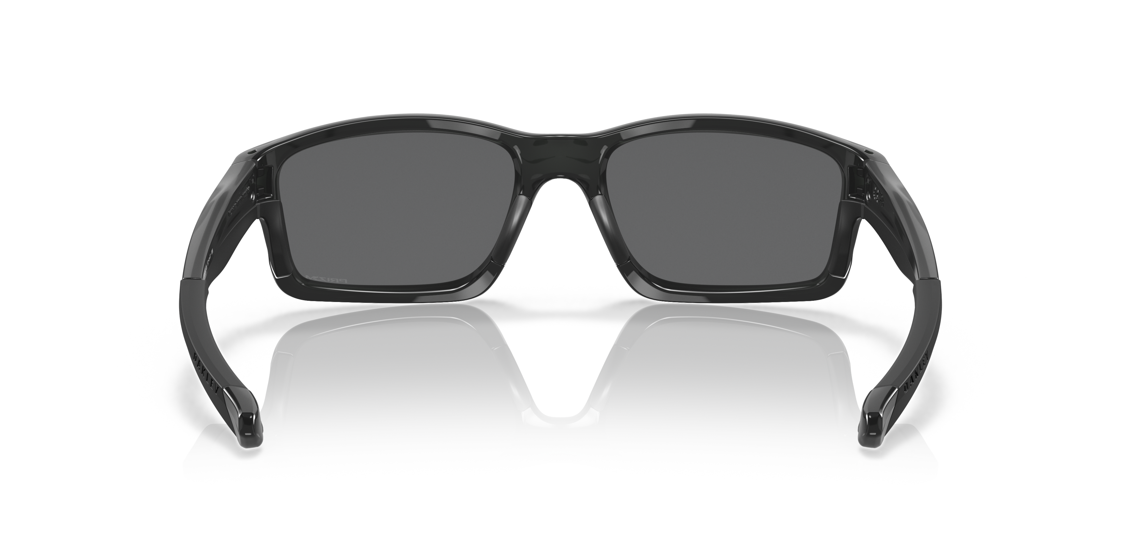 Oakley OO9247 Chainlink Men's Rectangle Polarized Sunglasses - Matte Black Frame
