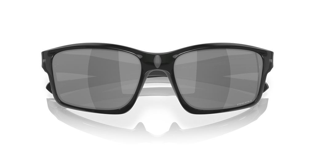 Oakley OO9247 Chainlink Men's Rectangle Polarized Sunglasses - Matte Black Frame