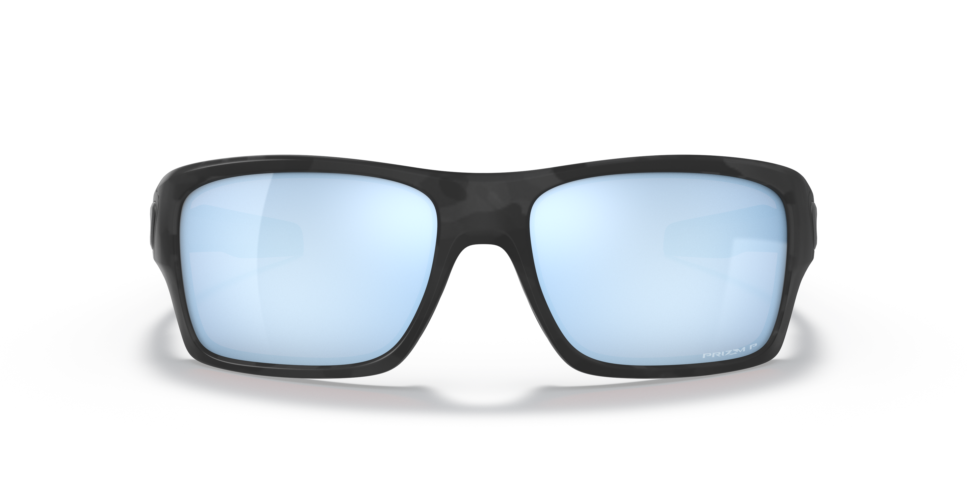 Oakley OO9263 Turbine Men's Rectangle Prizm Sunglasses - Matte Black Camo Frame
