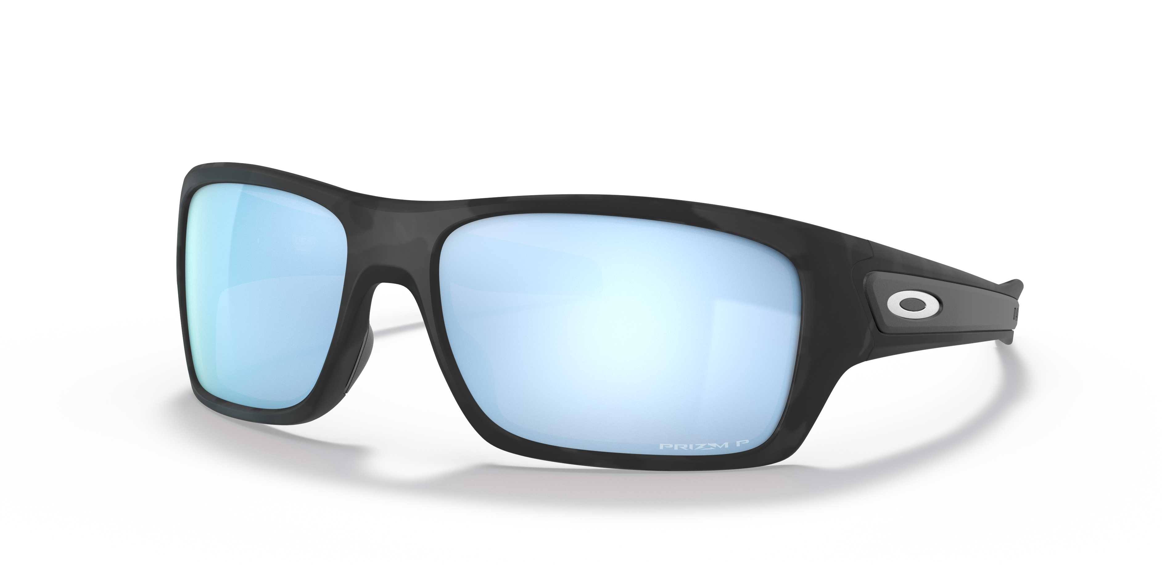 Oakley OO9263 Turbine Men's Rectangle Prizm Sunglasses - Matte Black Frame