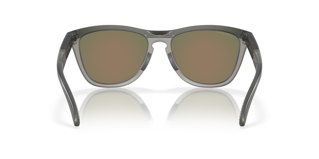 Oakley OO9284 Frogskins Range Men's Round Prizm Sunglasses - Matte Grey Smoke Frame
